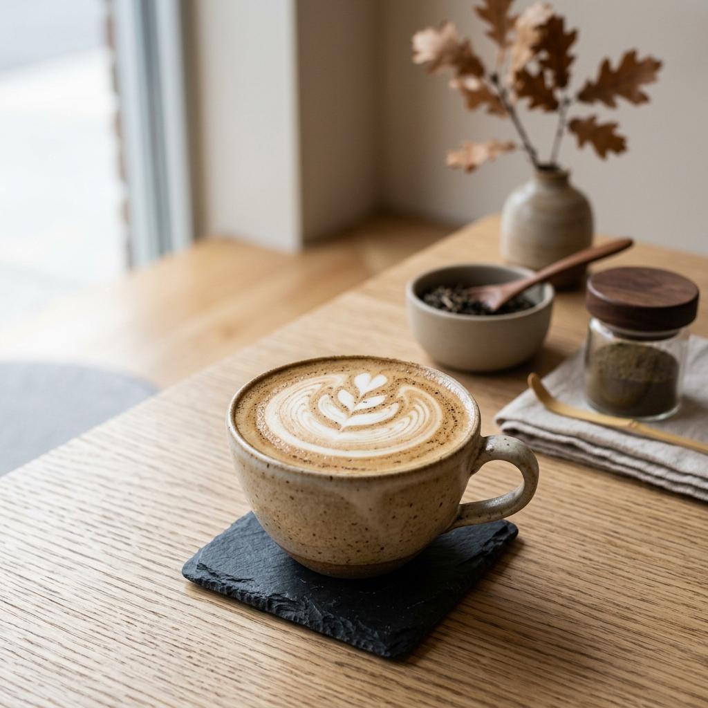 Hojicha Latte
