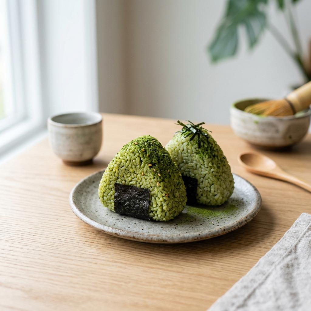 Matcha Onigiri
